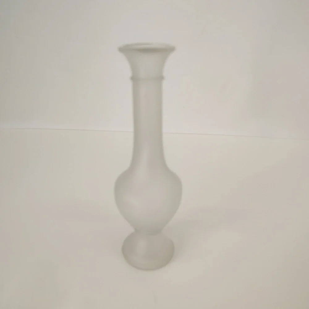 Frosted Glass Bud Vase 8